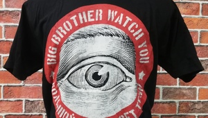 T-Shirt black, St.Petersburg Harley Days 2018, "Eye"