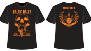 T-shirt Baltic Rally 4 Skull (man)