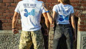 Футболка #КОМАНДА47 Baltic Rally (женская)'