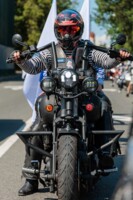 Motorcycle Parade in Honor of Navy Day