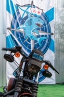 Motorcycle Parade in Honor of Navy Day