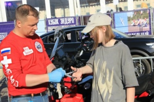 First aid workshop for motorcyclists in case of road accidents from RatMED Academy