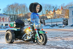 Winter motor lines of the Baltic Rally festival 2023
