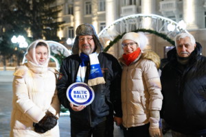 Baltic Rally with Cheburashka travels across Russia!