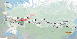 Baltic Rally with Cheburashka from Vyborg conquered Siberia!