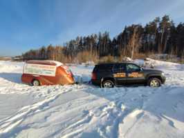 The Baltic Rally festival starts the second winter motocross in the eastern part of Russia