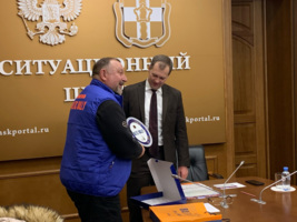 Meeting at the Government of the Omsk Region