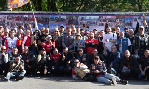 WE MEET THE PARTICIPANTS OF THE PATRIOTIC MOTOR RIDE VLADIVOSTOK-VYBORG