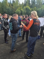 Мотопробег на поле Пасхина в честь 85‑летия боев под Выборгом — состоялся!