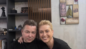 Футболка H.O.G., 2024, монохром, мужская'